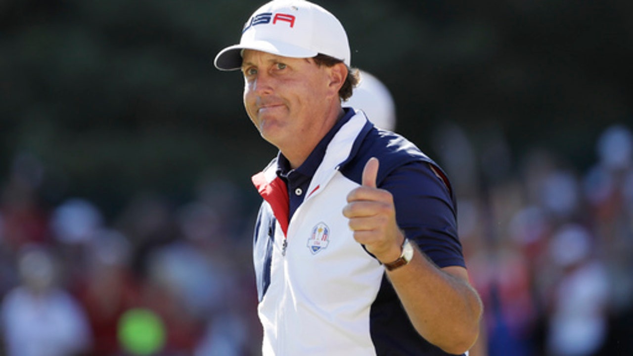 Column: Plenty for Mickelson to celebrate in Ryder Cup win